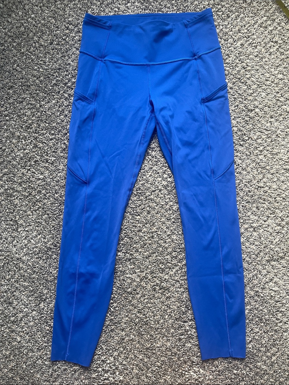 Lululemon Fast & Free 7/8 Tight II 25" - Jet Stream Blue; Size 6